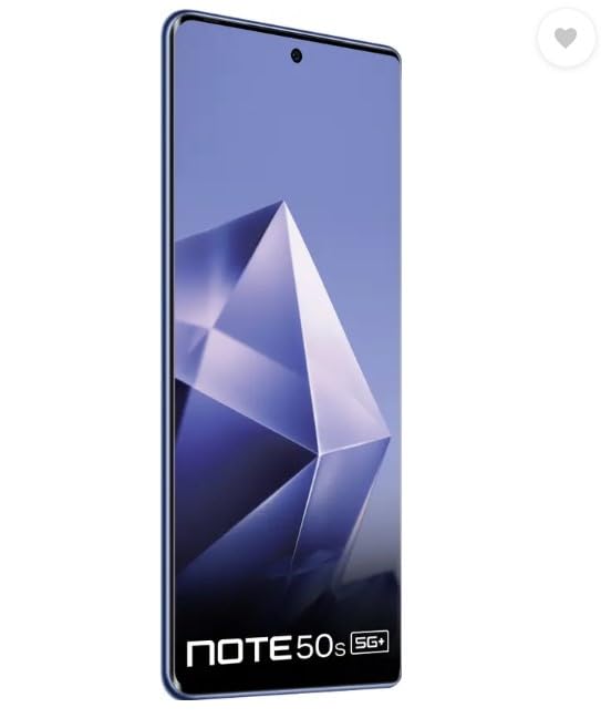 Infinix Note 50s 5G+ (Burgundy Red, 6GB RAM, 128GB Storage)| MediaTek D7300 Ultimate | 5500mAH Battery, Dual Speakers by JBL, 144Hz AMOLED Display