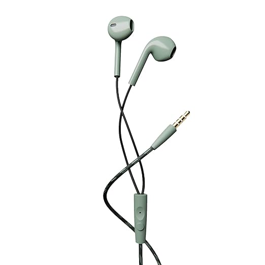 boAt Bassheads 105 Wired in Ear Earphones with Mic (Blue)