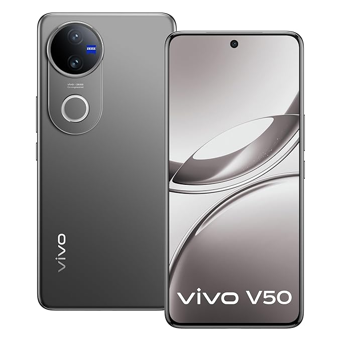 Vivo V50 5G (Rose Red, 8GB RAM, 128GB Storage) with No Cost EMI/Additional Exchange Offers