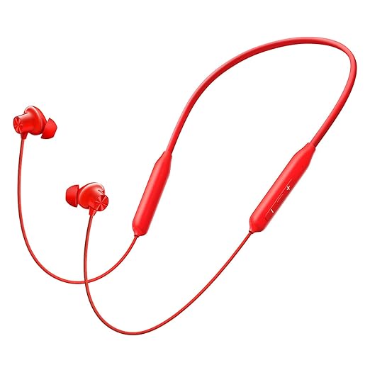 OnePlus Bullets Bluetooth Wireless in Ear Z2 Earphones with Mic, Bombastic Bass, 12.4 mm Drivers, 10 Mins Charge, 20 Hrs Music, 30 Hrs Battery Life, IP55 Dust & Water Resistant