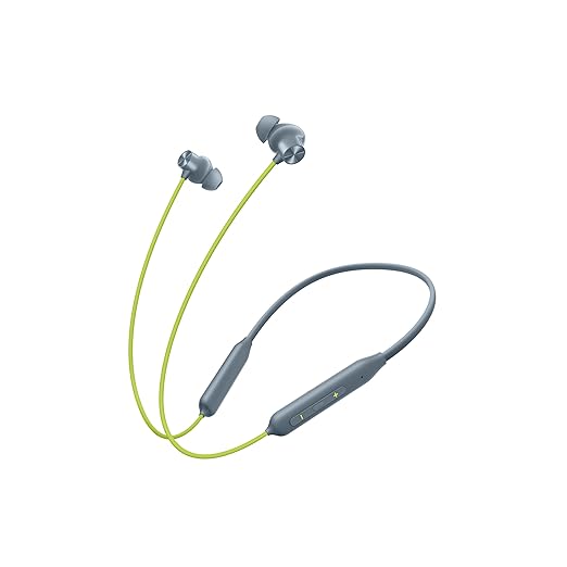 OnePlus Bullets Bluetooth Wireless in Ear Z2 Earphones with Mic, Bombastic Bass, 12.4 mm Drivers, 10 Mins Charge, 20 Hrs Music, 30 Hrs Battery Life, IP55 Dust & Water Resistant